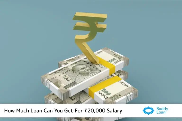 Personal loan with 20000 income