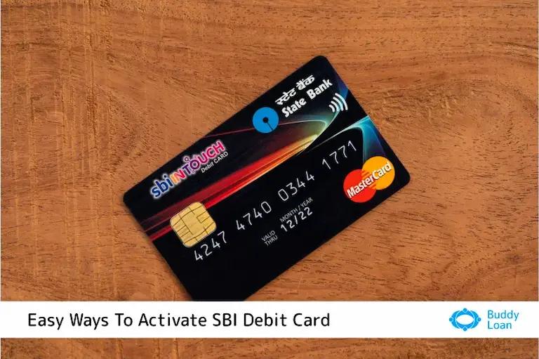 Activate SBI Debit Card