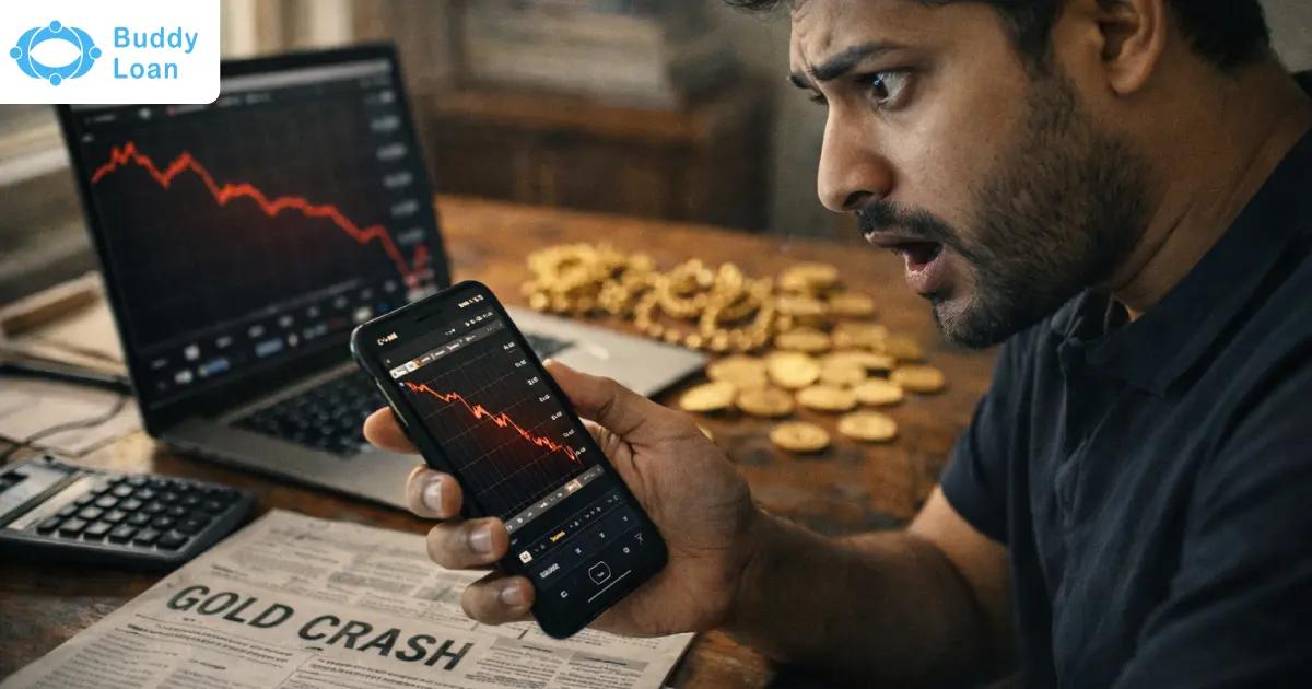Gold Price Crash in India: ₹1 Lakh Drop Sparks Panic Among Investors
