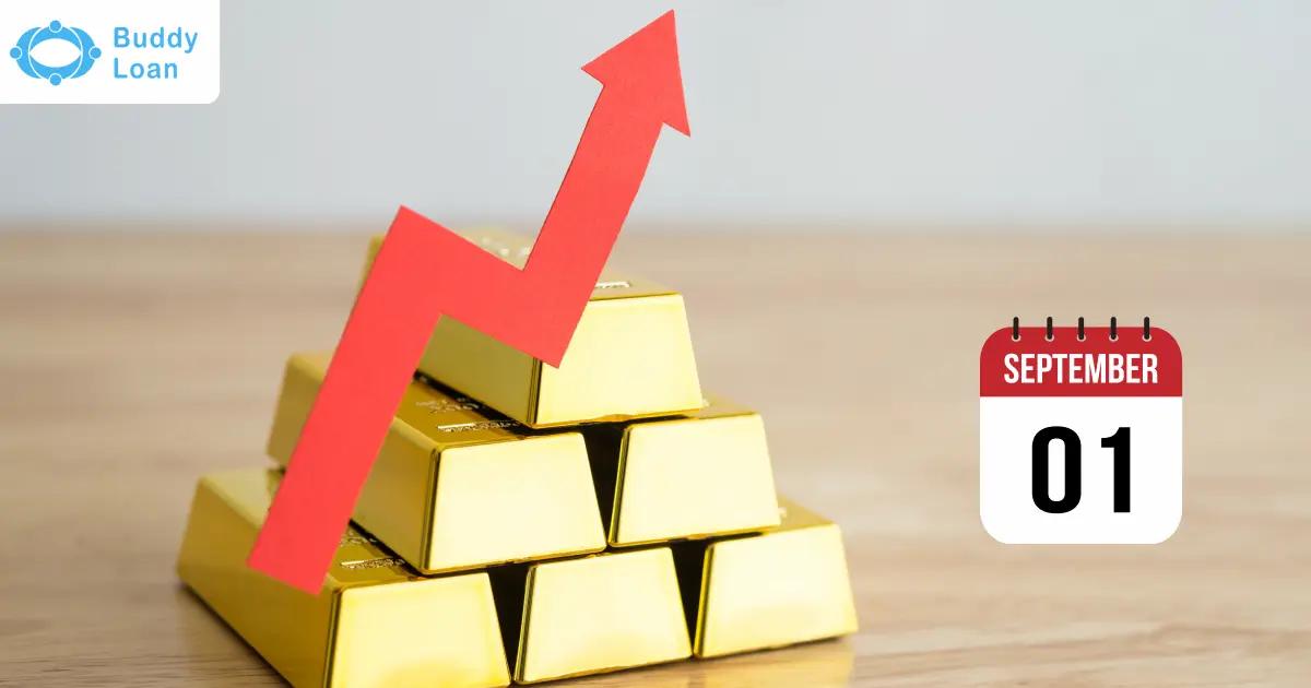 Gold Price goes up INR 880 on 10g