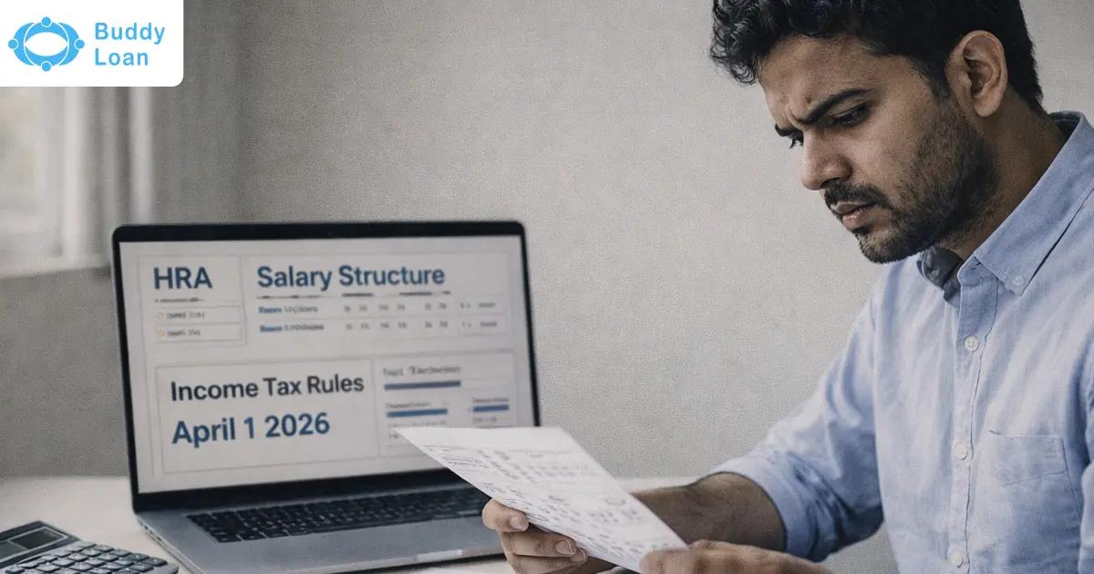 Income Tax Rules 2026 HRA and salary changes for salaried employees India