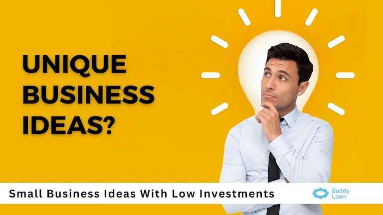 The Best Small Business Ideas With Low Investments