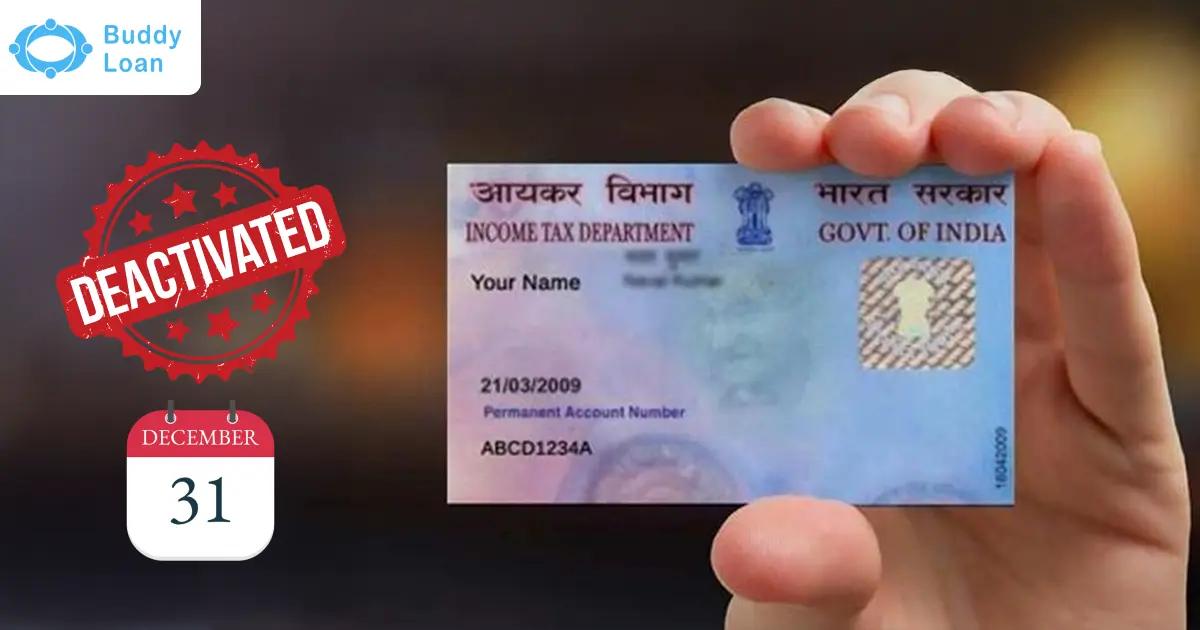 Your PAN Can be Deactivated by 31st Dec 2025