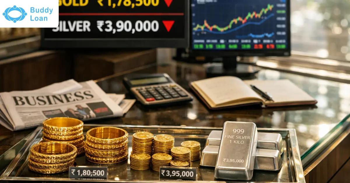 Gold and Silver Rates At Ease on February 10