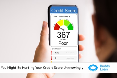 Hurting your credit score unknowingly