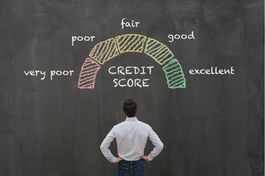 Ranges of credit scores