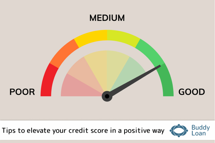 credit score from bad to good