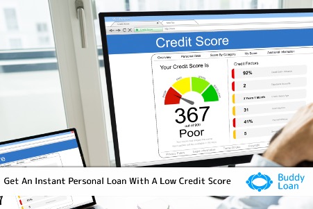 Instant Loan with low credit score