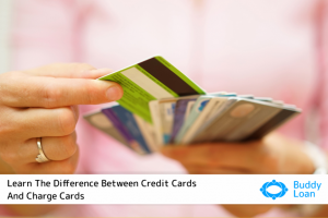 Difference between credit cards and chrage cards