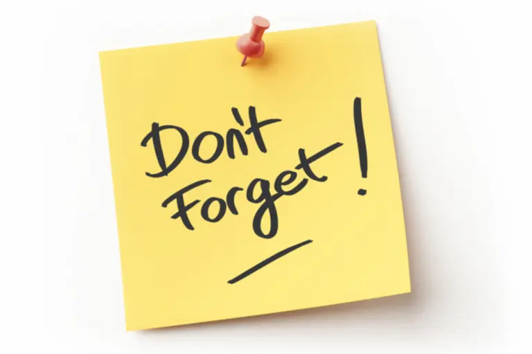 Don't Forget Don't Forget