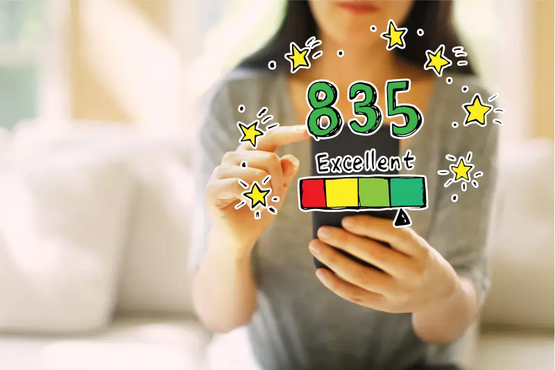 Credit Score Excellent 