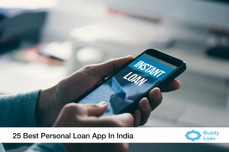 A smartphone displaying the best personal loan app in India, showcasing user-friendly features and financial options