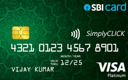 SBI SimplyCLICK Credit Card for Women